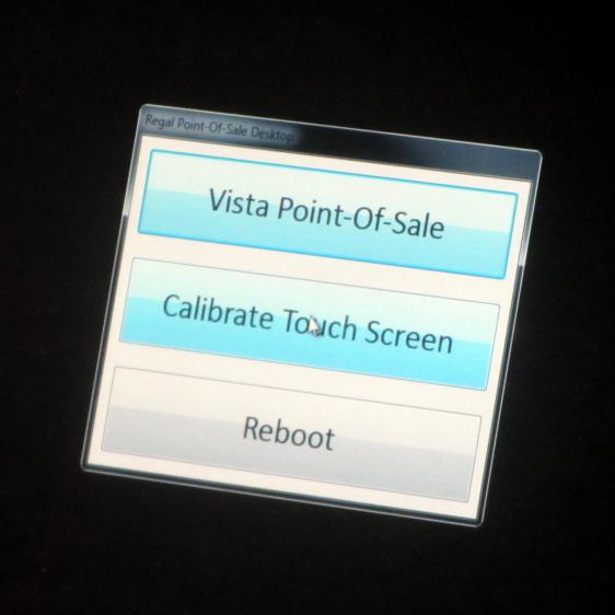 Vista POS boot screen