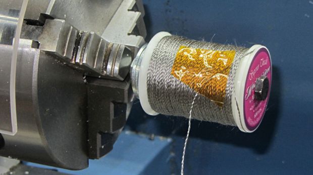 Stainless steel thread - second spool