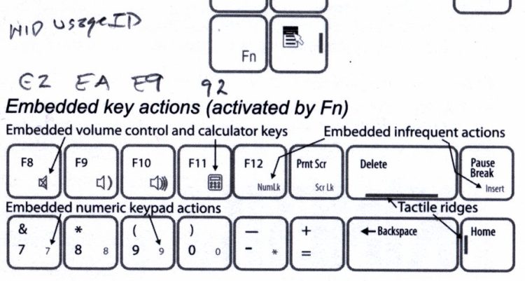 Kinesis Freestyle2 - inert key codes