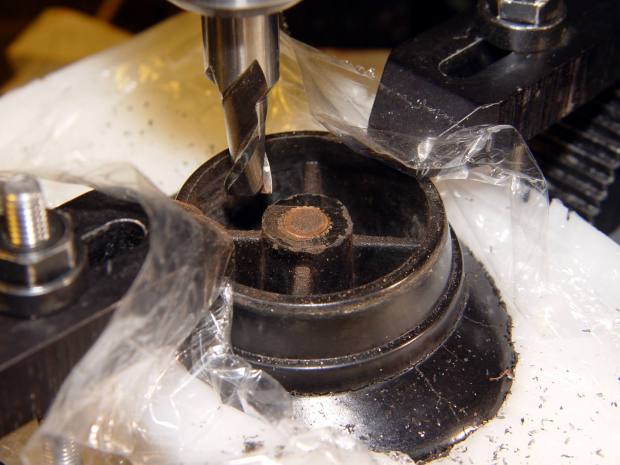 CKC Pot Lid - screw stub milled flat