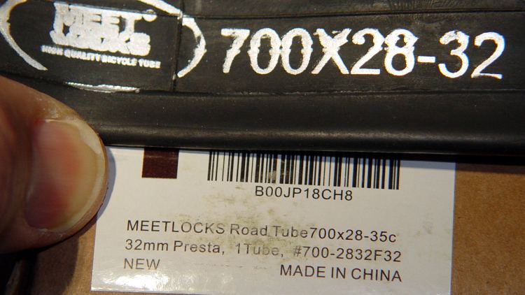 Meetlocks tube size mismatch