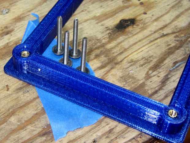 Proto Board Holder - 4-40 inserts and screws