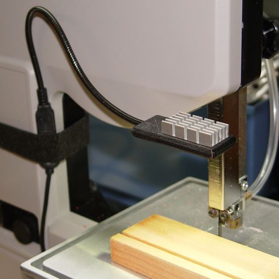 USB Gooseneck - on bandsaw