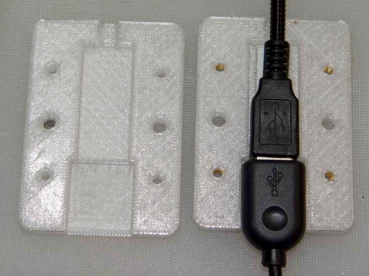 USB Gooseneck Mount - interior