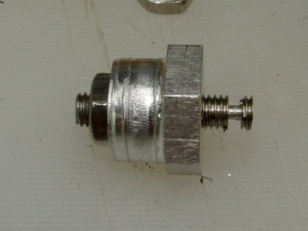 Screw cutting fixture - 10-32 - wrecked
