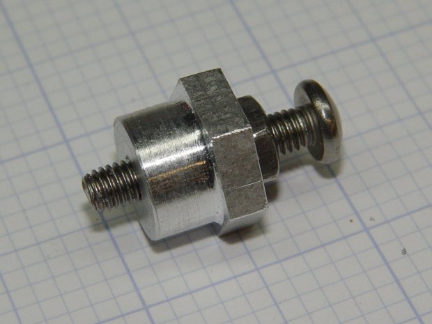 Screw cutting fixture - 10-32 - reshaped