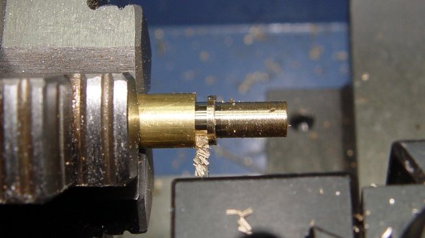 Audio plug - brass trim turning
