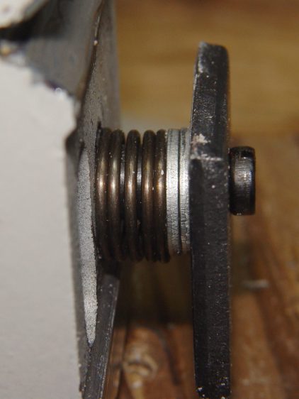 Tailstock clamp plate - washers
