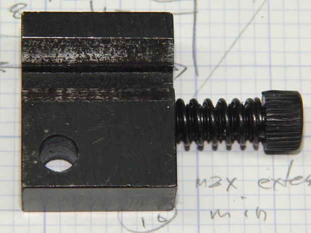 LMS Carriage Stop - reassembled