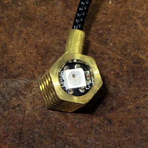 Failed WS2812 LED - ersatz heatsink