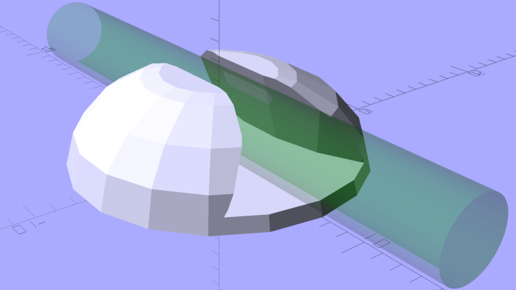 LED Cable Clips - button - solid model