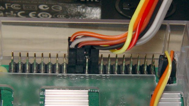 RPi OLED Display - RPi connector detail