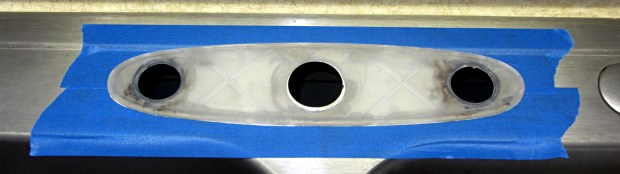 Kitchen Sink Faucet - gasket in place