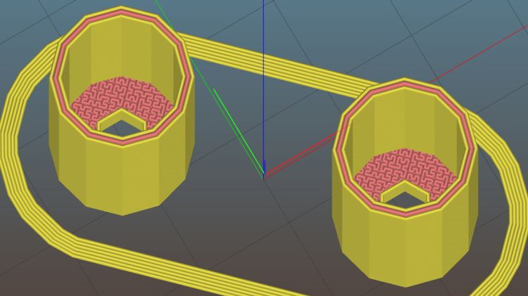AAA to AA Adapter - top - Slic3r