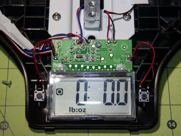 Amazon EK3211 Scale - display PCB switches