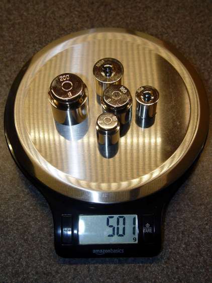 Amazon EK3211 Scale - test weights