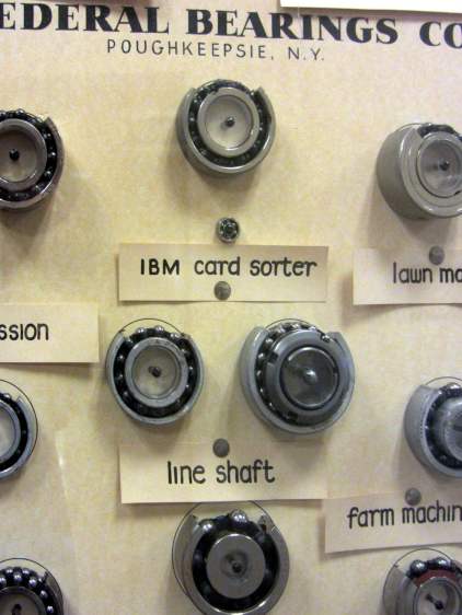 Federal Bearings - Detail - IBM Card Sorter