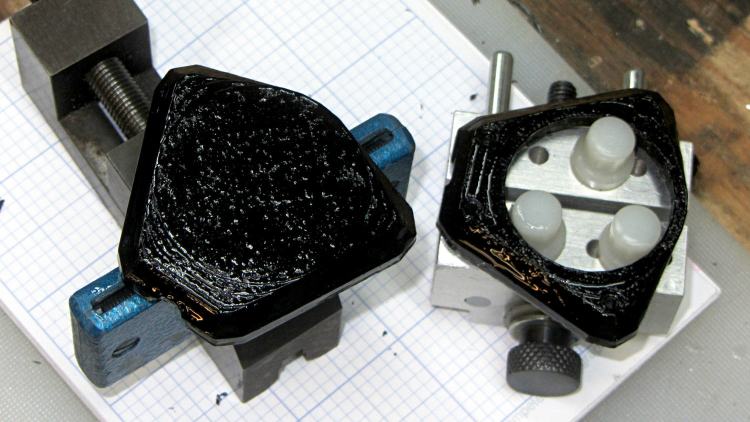 XTC-3D Epoxy - test pieces - holders