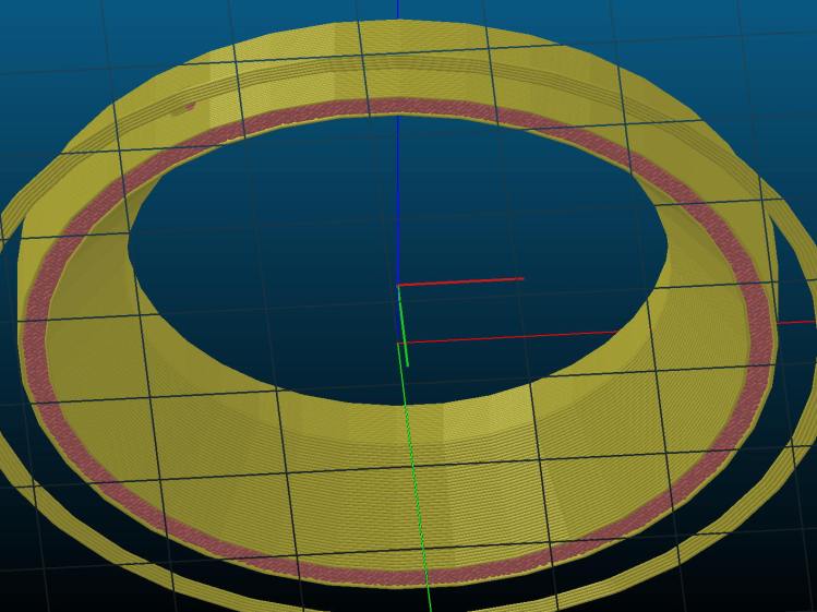 Microscope 60 LED Ring Light Adapter - bottom - Slicer