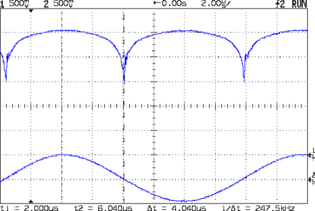 AD8310 - modified - 60 kHz 1Vpp