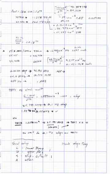 AD9850 DDS Fixed-point Number Doodles - 1
