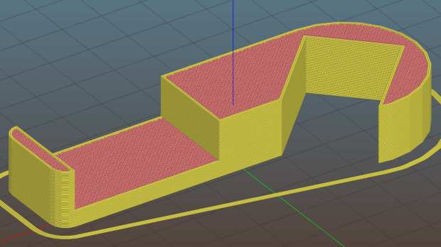 Bathroom Door Retainer - Slic3r