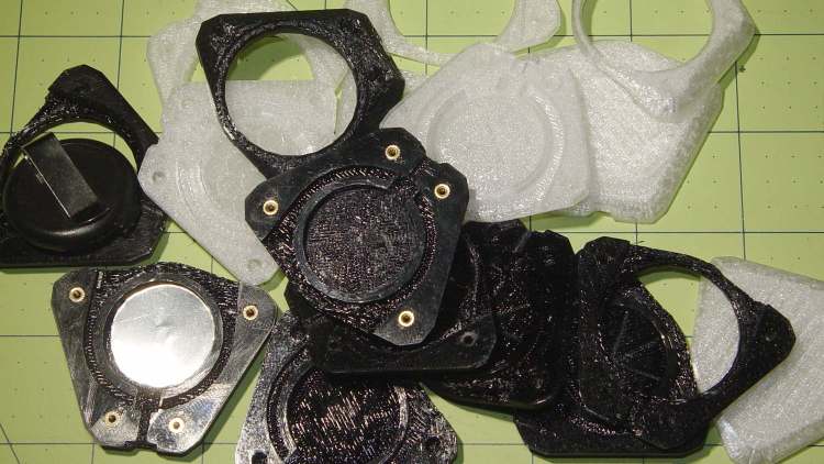 Badge Lanyard Reel - iterations