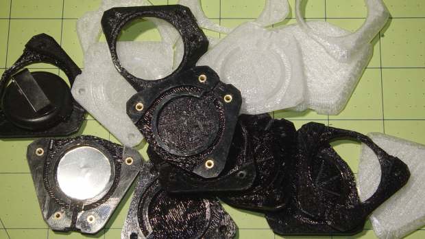 Badge Lanyard Reel - iterations