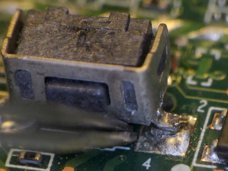 Kindle Fire power switch - failed anchor