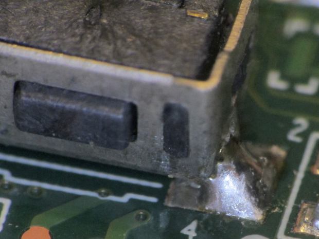 Kindle Fire power switch - rebuilt - right anchor