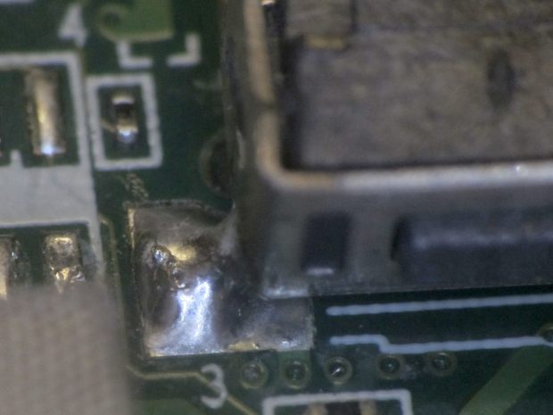 Kindle Fire power switch - rebuilt - left anchor