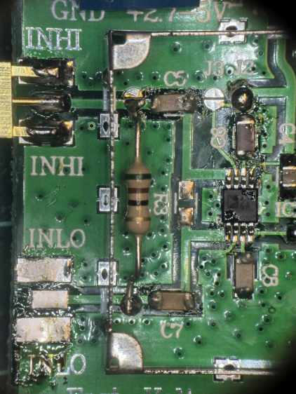 AD8310 Log Amp module - VBW rolloff cap