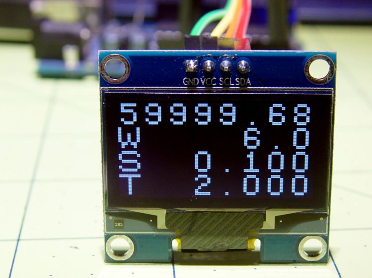 Arduino with OLED - white 1.3 inch