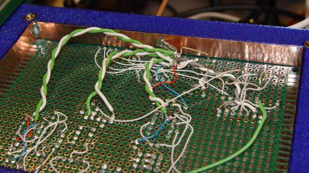 Crystal Tester - ground strap - rear