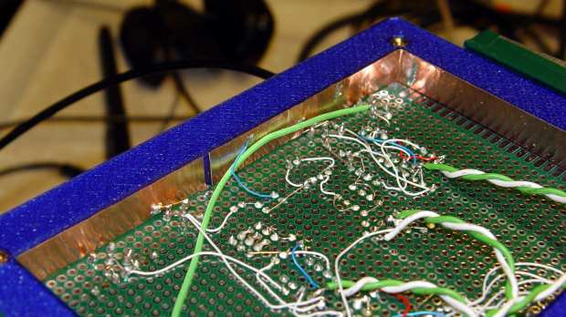 Crystal Tester - ground strap - front gap