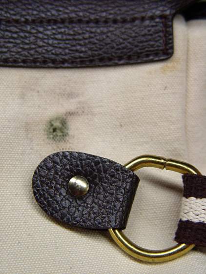 Handbag - pulled-through rivet