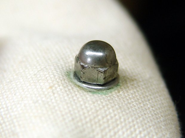 Handbag - repaired - inside