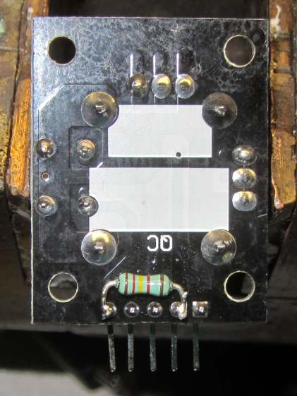 Keyes resistive joystick - button pullup