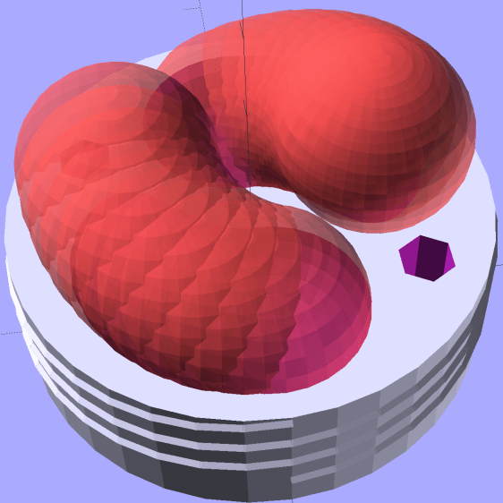 Mailing Tube Cap - finger grip construction