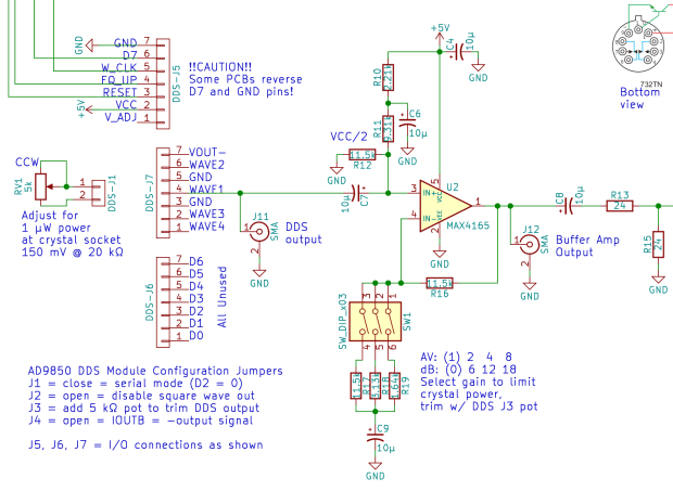 MAX4165 Buffer Amp