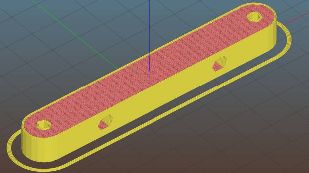 PCB Side Bracket - 80x120