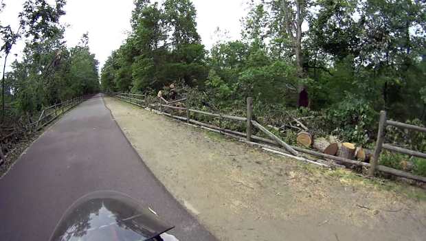 Wappinger Tornado - Rail Trail S of Maloney - 2017-06-04