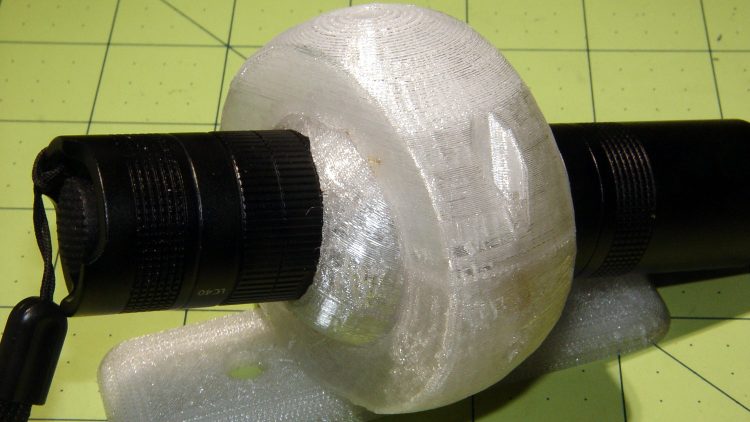 Flashlight Ball Mount