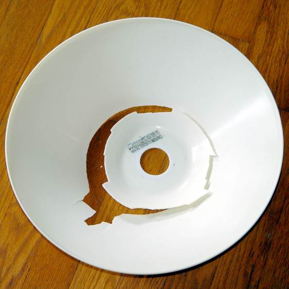 Torchiere Lamp Shade - original broken