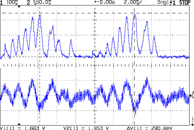 Log amp - xtal amp - OLED noise