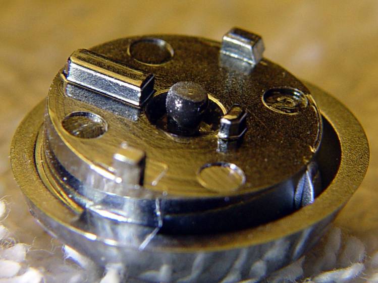 DSC-H5 Shutter Button - filed epoxy dot