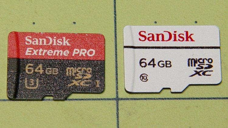 Sandisk - 64 GB MicroSDXC cards