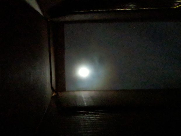 Eclipse 2017-08-21 - pinhole projector - interior