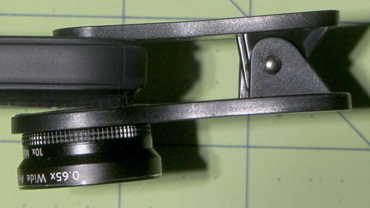 Pixel vs Lens Clamp vs Case - angle
