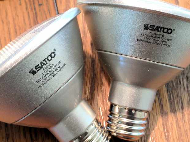 Satco S9415 LED PAR30 bulbs